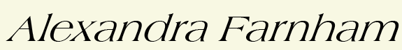 Alexandra Farnham